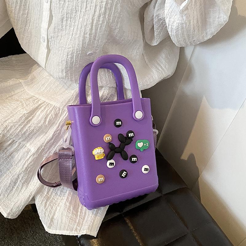 I Kleine Strandlochtasche, lässige Umhängetasche, Handtasche, wasserdichte und verlustsichere Reise-I-Geleetasche.