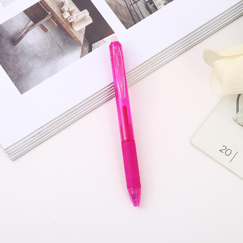 1 Piece Stationery School Office Erasable Press Multicolour Gel Pen Supply Cute Kawaii Creative Pretty Lovely Pen