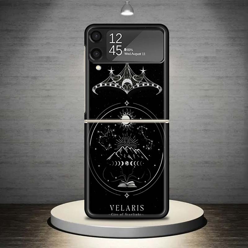 Ein Hof aus Nebel und Zorn Sarah J Maas Handyhülle Für Samsung Galaxy Z Flip 7 6 5 4 3 5G Stoßfeste Hülle Z Flip7 Flip6 ZFlip5 Flip3