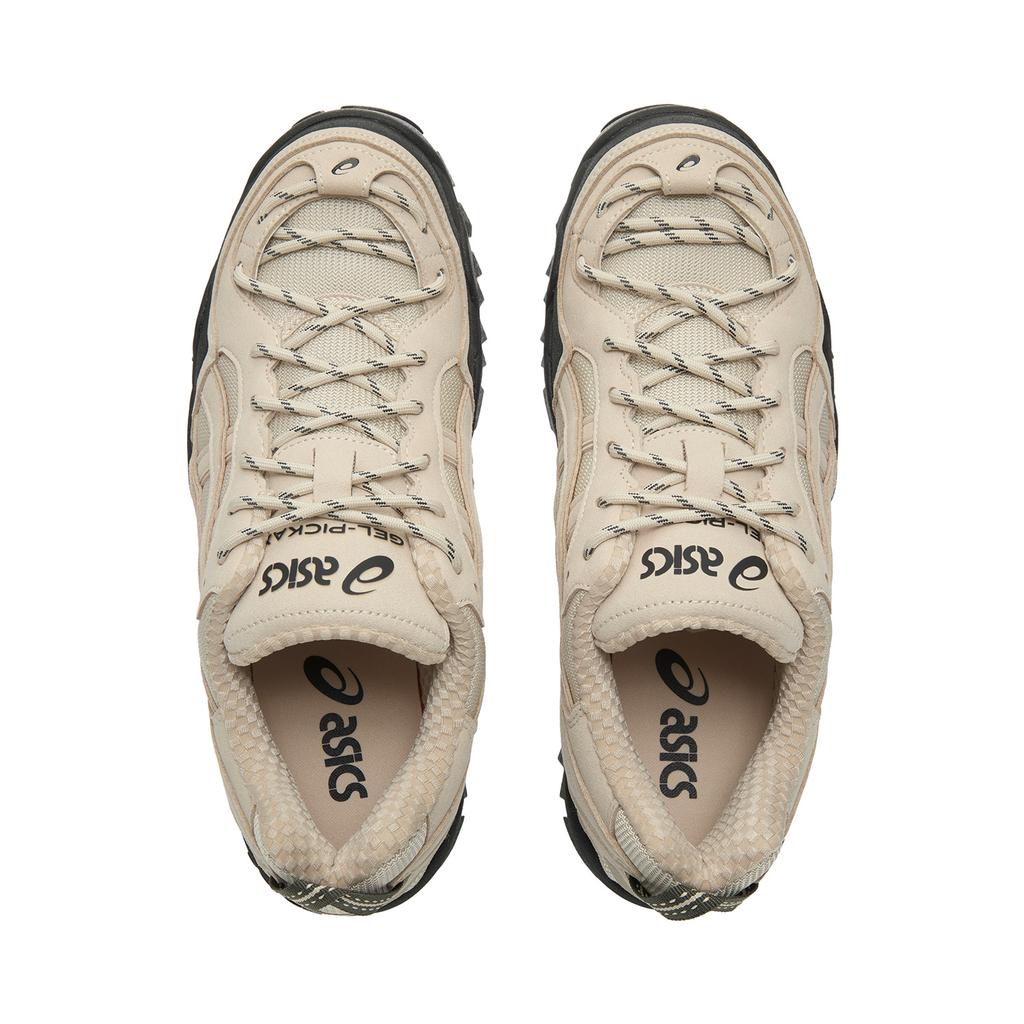Asics GEL PICKAX Scarpe da ginnastica basse ammortizzanti da esterno unisex beige 1203A983-020