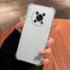 Case for HONOR X9 5G Shockproof Airbag Bumper Casing Frosted Translucent Cover