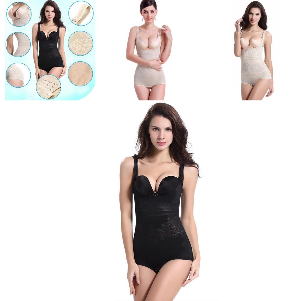 Ultra Thin Postpartum Shaping Bodysuit For Women With Firm Supportive Design And Comfortable Fit In Black And Skin Color