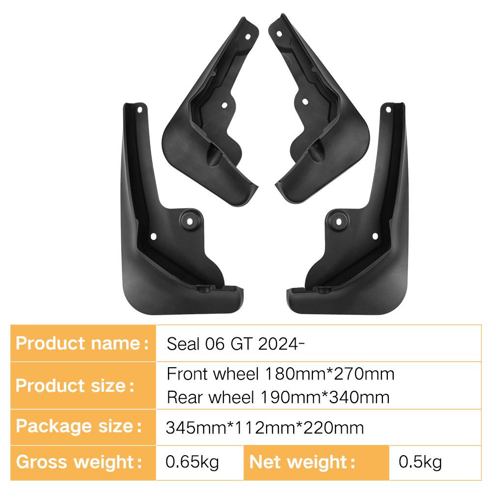Suitable for BYD Seal 06 GT 2024 Fender Leather Car Tire Fender