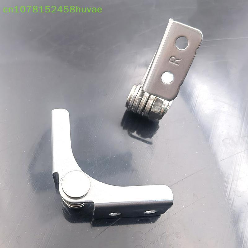 1 Pc 304 Stainless Steel Adjustable Arbitrary Hinge Stop Damping Hinge with Shaft Positioning for Nothing Frame