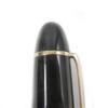 Great MONTBLANC fountain pen Meisterstuck 149 Cap type Black gold 18K mens Used