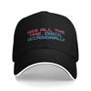 Harry Style Kiss All The Time Disco Occasionally Baseball Cap Classic Trucker Hat Spring Men Women Outdoor Gym Baseball Caps