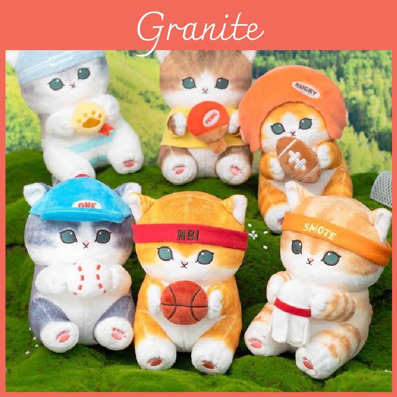 Adorabile Peluche Gatto Mofusand Squalo Funsandy Per Bambini Morbido Cartone Animato Bambola Coccolosa