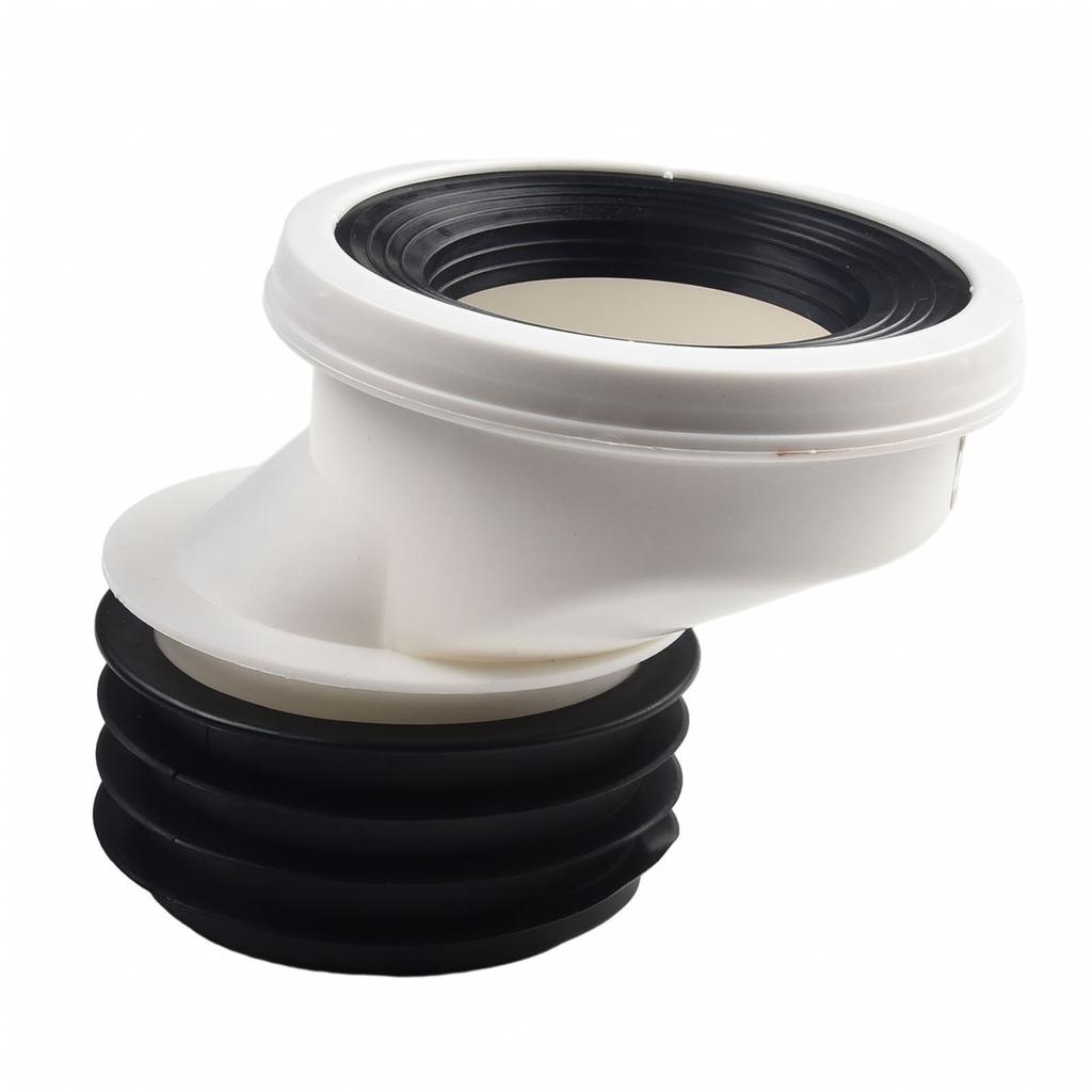 Accessories Toilet Nozzles Eccentric Design PVC Straight Style