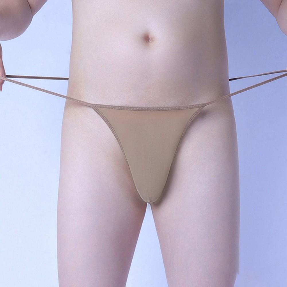 G-String Underwear Men Thongs Sexy Briefs High Stretch