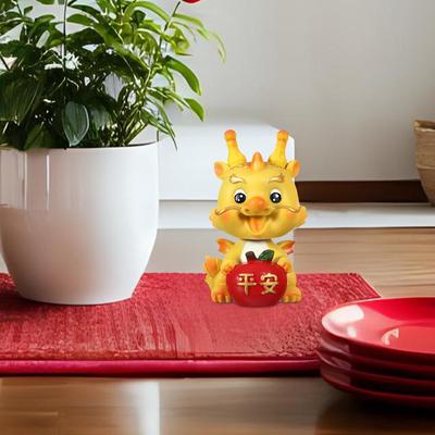 Salvadanaio Drago Cinese - Figurina Decorativa per Casa e Ufficio