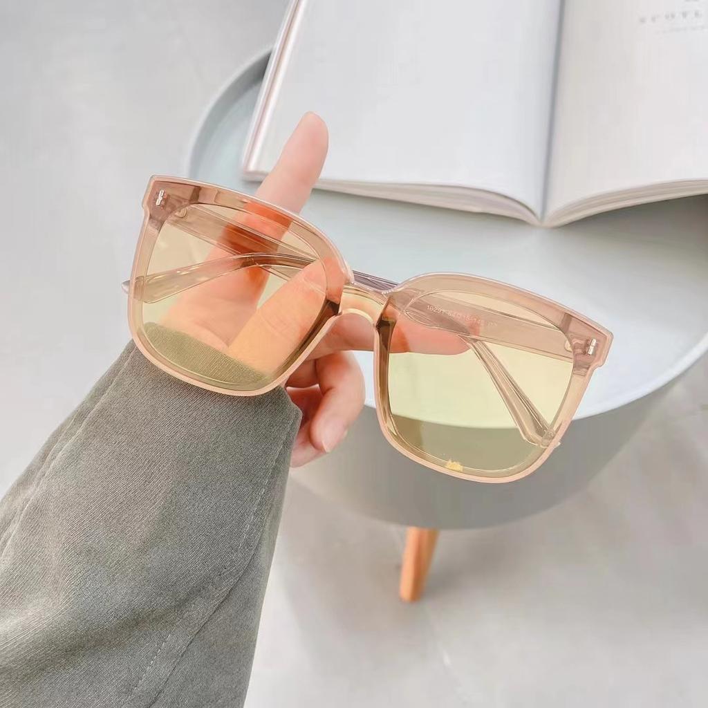 Square Shape Men Women Sunglass Big Size Uv Protection Sunglasses For Men Seaside Travelling Woman Sunglass