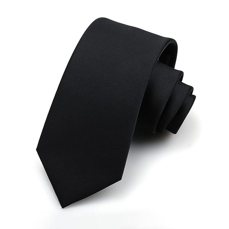 Men'S And Women'S Red Zip-Up Tie Groom Business Dress Wedding Korean Version Lazy No Striped Tie