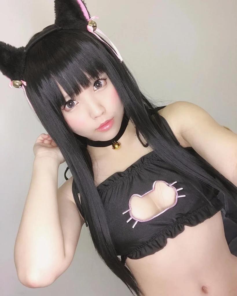 Anime Cartoon Cute Lolita Cat Girls Uniform Bra Brief Nad Neck Ring Set Cosplay Kawaii Women Sexy Lingerie Exotic Underwear