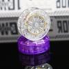 PMMA Ratchet Coin Mechanical Magnetic Push Card Fun EDC Toy Stress-Relief Ratchet Coin ADHD Focus Toy Office Desk Toys Gifts