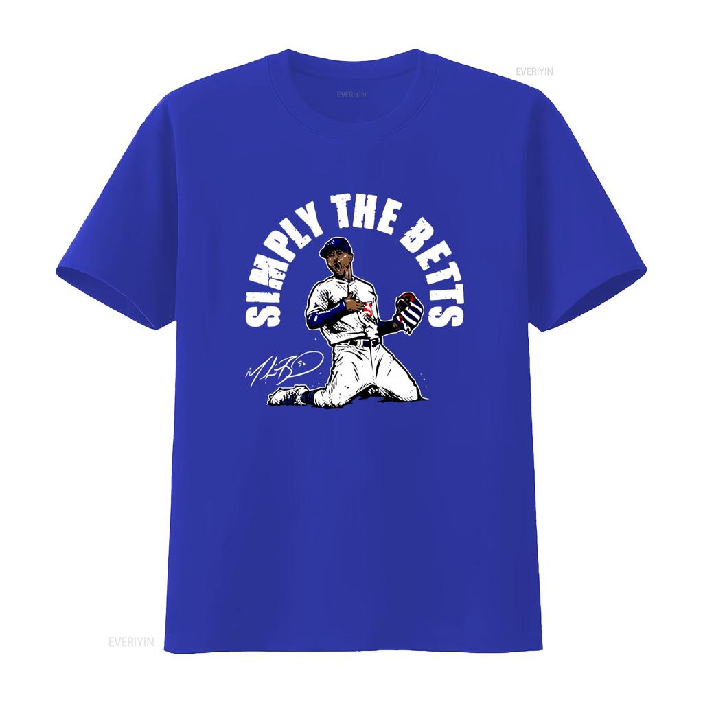 Mookie Betts Simply The Signature Baseball Player T Shirt A8CT Vintage Washed Slightly Unisex Soft Stretched Comfortable