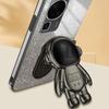 For Huawei P60 Pro Phone Case PC+TPU Anti-scratch Phone Cover with Astronaut Kickstand