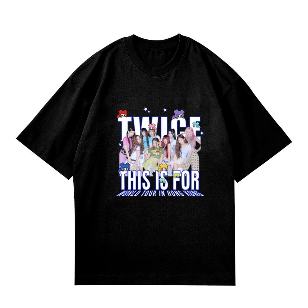 Women's And Men's Unisex Fashion Printed Round Neck Short Sleeve T-Shirt Pullover Top