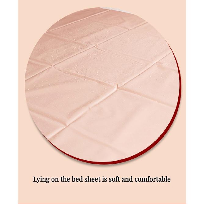 2M PVC Plastic Waterproof Sheets Home Outdoor Adult Sex Bed Cover Black/Skin Color Hypoallergenic Mattress Cover Sex