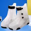 Children Rain Shoe Cover Waterproof Rainproof PVC Galoshes Anti Slip Rain Boot Covers For Toddler Kid Outdoor Activity