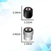 W1224Pcs Car Wolfsburg Badge Wheel Tires Valve Caps Tyre Valve Stem Covers For VW Volkswagen Touareg Tiguan Golf MK4 MK5 MK6 MK7