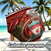 Custom Name Personalized LFC Print Umbrella, Auto Open Close, 8‑Rib Sturdy Frame, Commute Camping Hiking Use, Birthday Gift