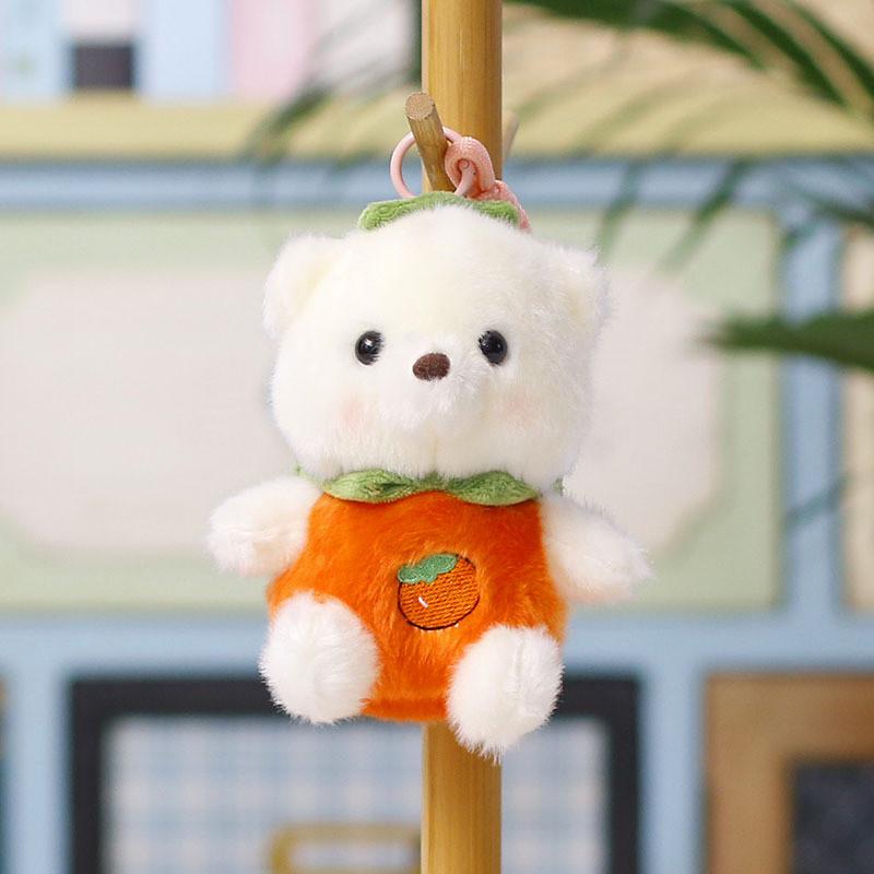 Plush Bear Keychain With Pp Cotton Filling For Gift Kids And Teens
