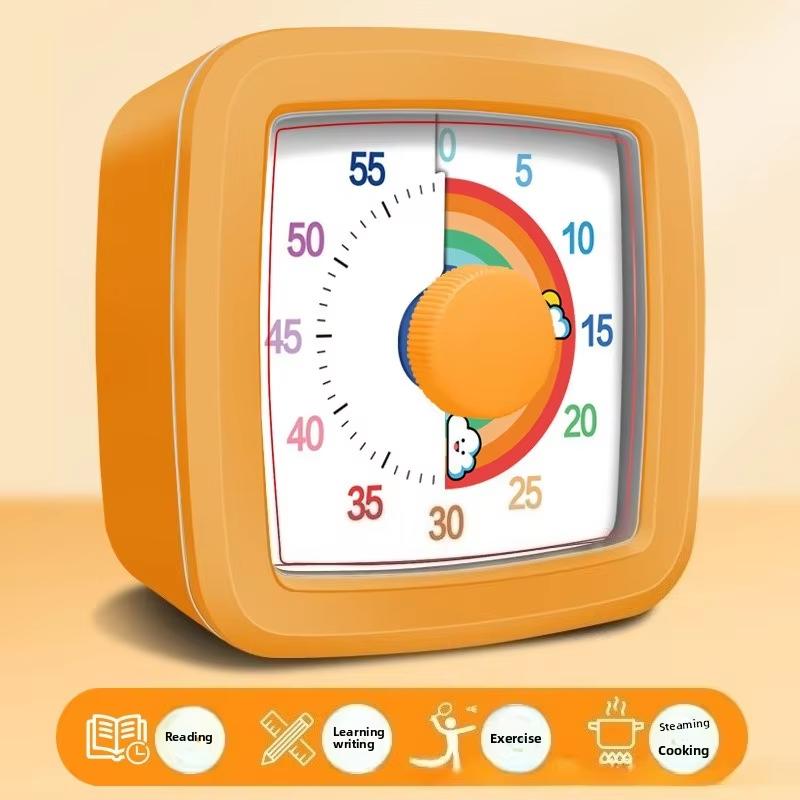 

School Visual Timer Children Visual Timer With Night Light Kitchen Accessories Stop Watch Digital Stopwatch Pomodoro