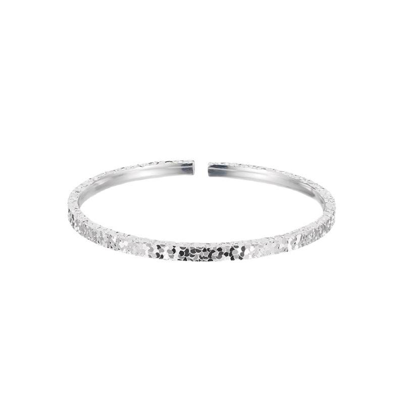Crushed Ice Bracelet: Women s Three-Sided Sparkling Luxury Gift for Girlfriend on Valentine s Day
