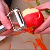 3 BUC Peeler de Legume pentru Bucătărie Oțel Inoxidabil Răzătoare de Pepene Dublu Cap Peeler de Uz Casnic Multi-Funcțional Peeler de Fructe și Legume