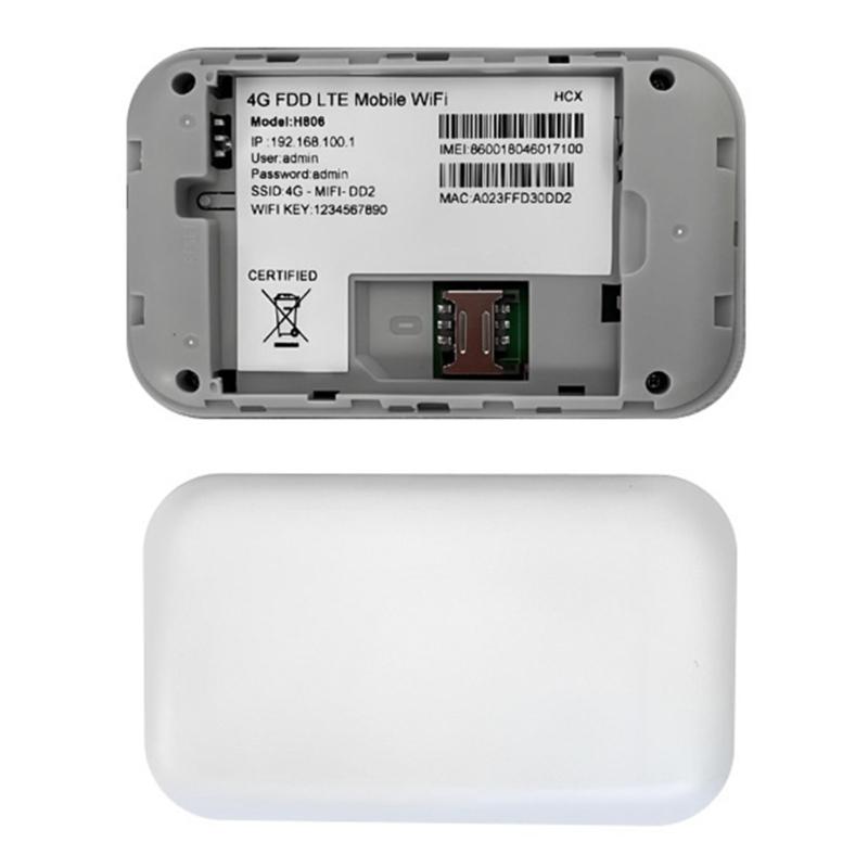 Portable Internet Hotspot 150Mbps Fast Speed 4G Strong Coverage Router for Home Office Travel Lightweight Travel Router