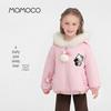 MOMOCO Girls' Fashion Winter Fleece-Lined Padded Jacket