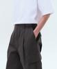 Musinsa Standard One-Pleat Cargo Bermuda Pants [Dark Grey]