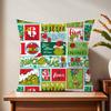 The Cartoon G-Grinch-H Cute Cushion Cover For Pillow Printing Sofa Decoration Home Car Room Coffee Shop Office Nordic Simplicity