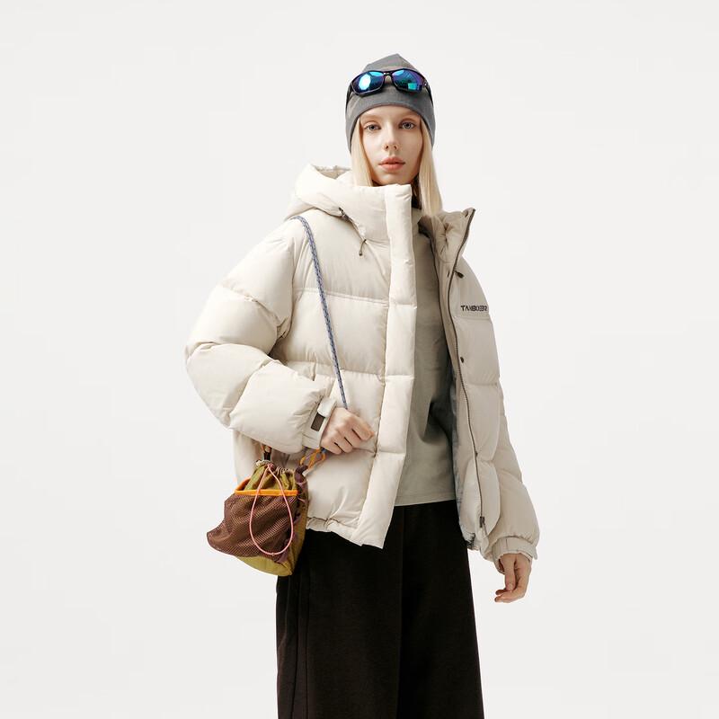 Tanboer Women's Hooded Short Down Jacket 5550360A