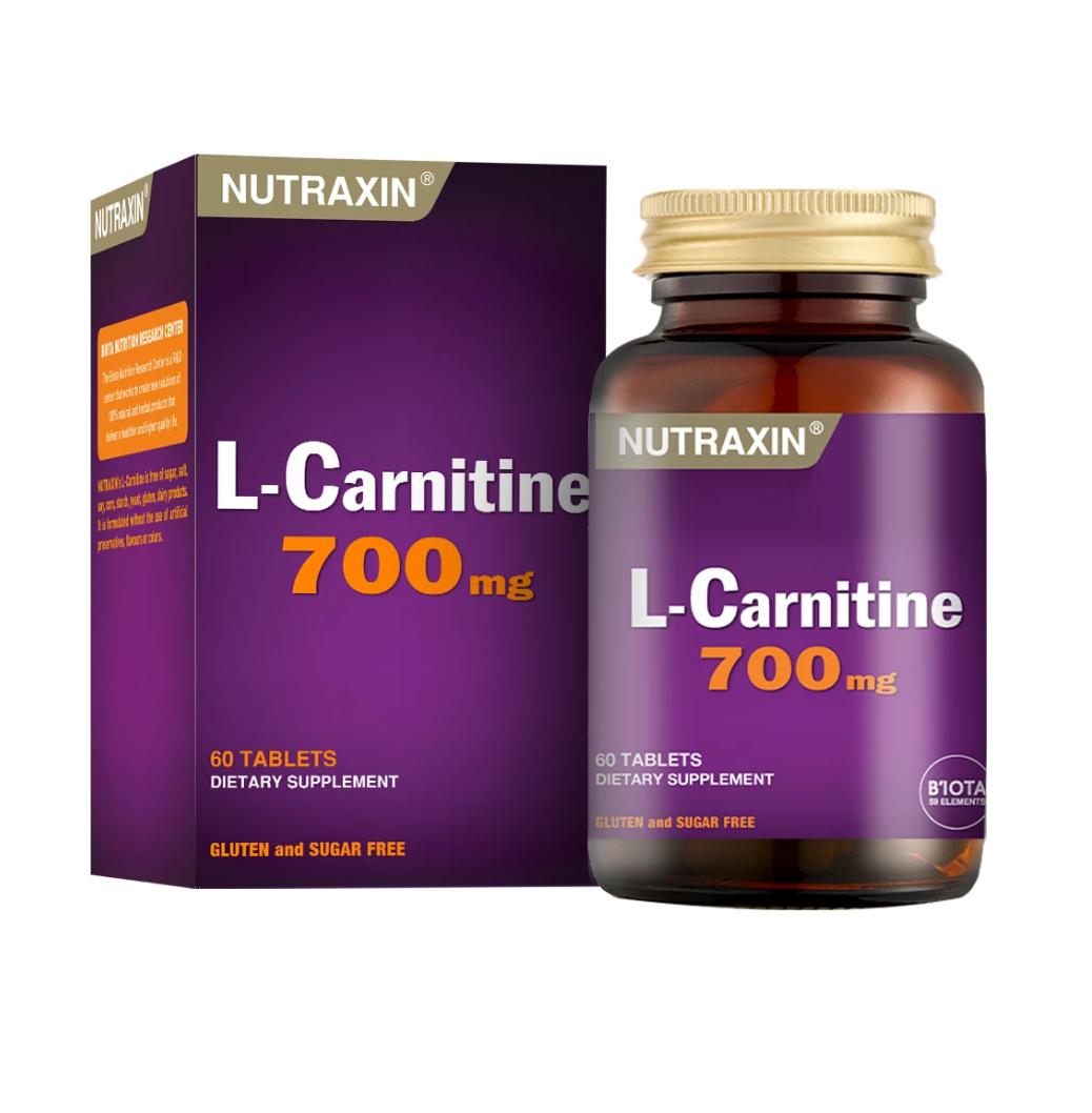 

Nutraxin L-Carnitine 60 Tablets