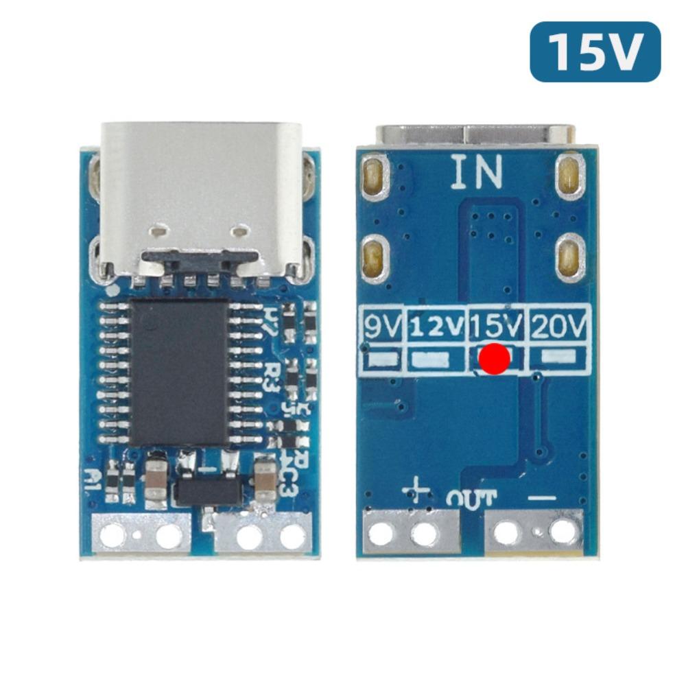 9V/12V/15V/20V Type-C Decoy Module Fast Charging Type-C Power Module USB C Adapter DIY Electronics