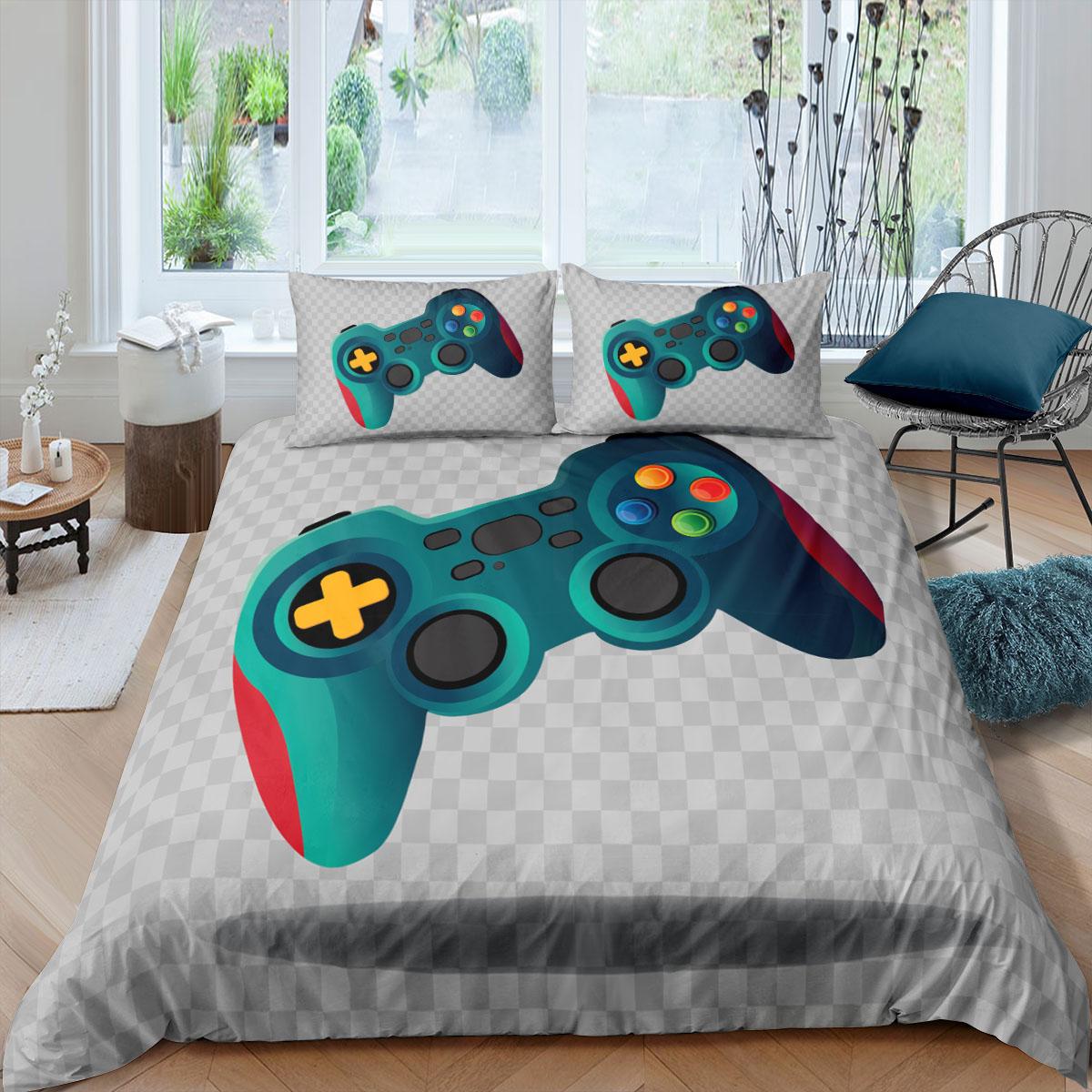 Комплект постельного белья Gamer Duvet Cover Set с 3D-принтом для детской игровой комнаты — фото 6