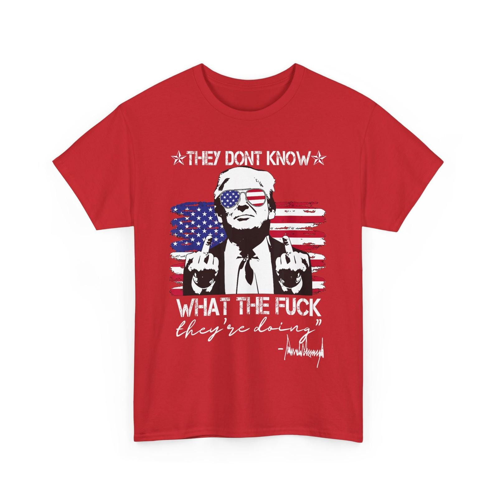 Retro They Don t Know WTF They re Doing Funny T-Shirt S
