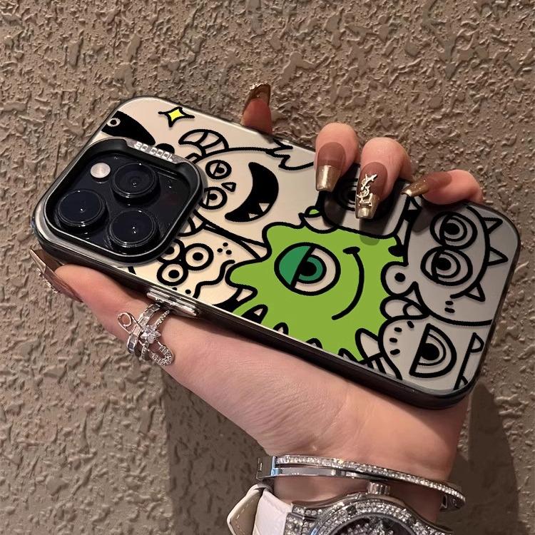 Applicable To Apple 11 Trendy Men's Mobile Phone Case 11 Little Monster Big Eyes Cartoon Iphone11 Creative 11promax