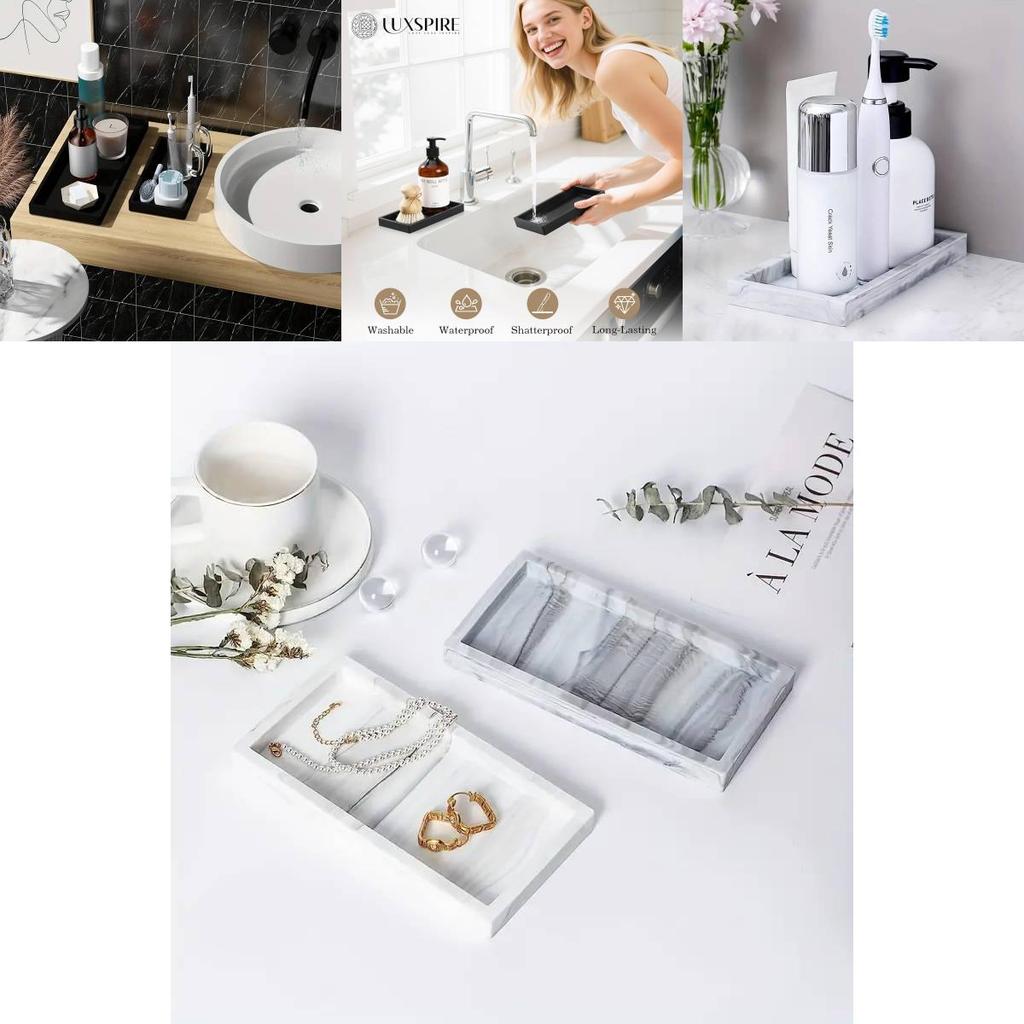 Silicone Bathroom Storage Tray With Multi Purpose Design For Travel And Home Use