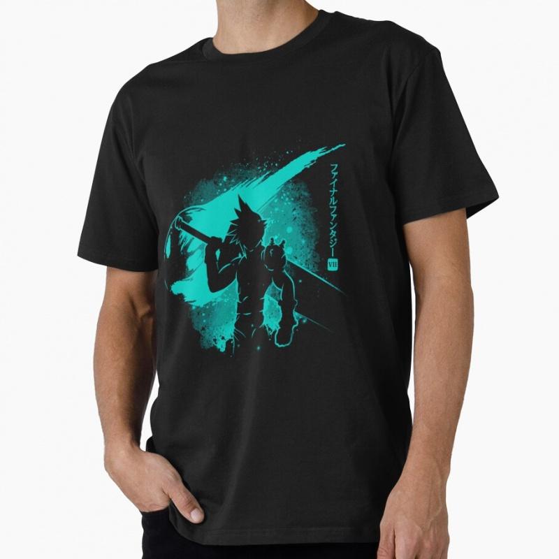 Final Fantasy Vii The Ex Soldier Gift T shirt for RPG gamer 100% cotton Short Sleeve Graphic C