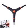 Y-Shaped Bicycle Wrench Tool Comfortable Bicycle Multitool for Bicycle Cycling Repair Multitool
