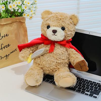 Hug Baby Plush Teddy Bear Doll Warrior Teddy Bear Doll Give Girl Gift Rag Doll Accompany Throw Pillow