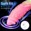 Candy Color Luminous Dildo Fluorescent Mixed Color Dildo Soft Alien Anal Plug Potřeby pro ženy pro dospělé sexuální hračky Tekuté