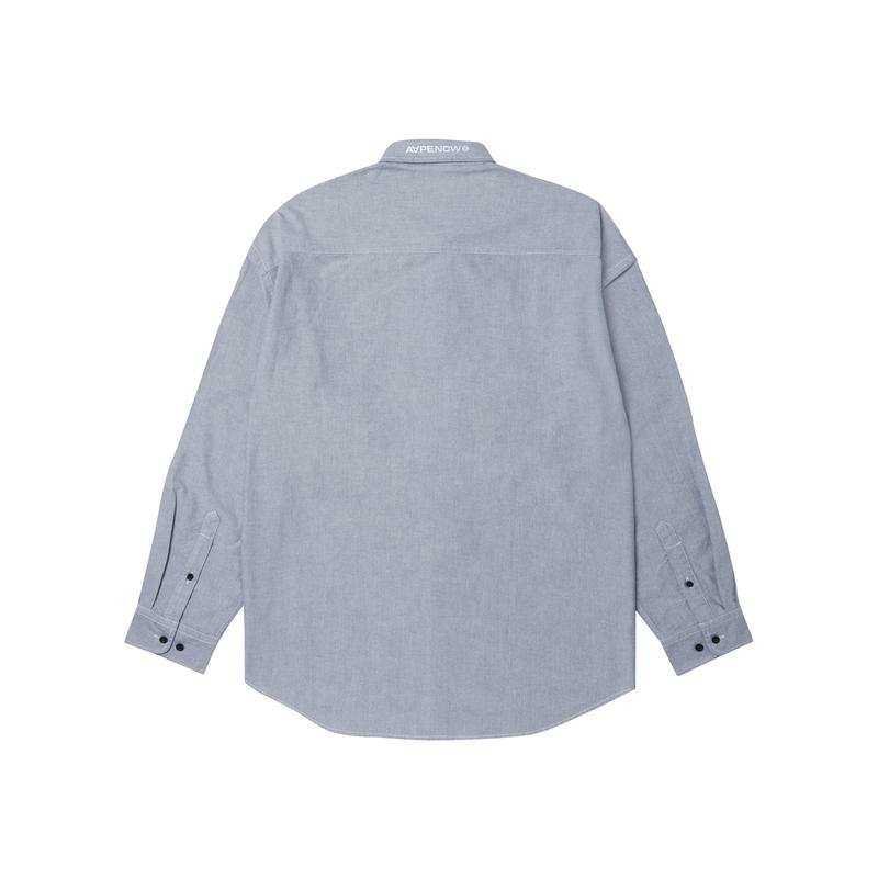 Aape By *A Bathing APE® Logo patch Cotton Shirt AAPSTM8457XXL