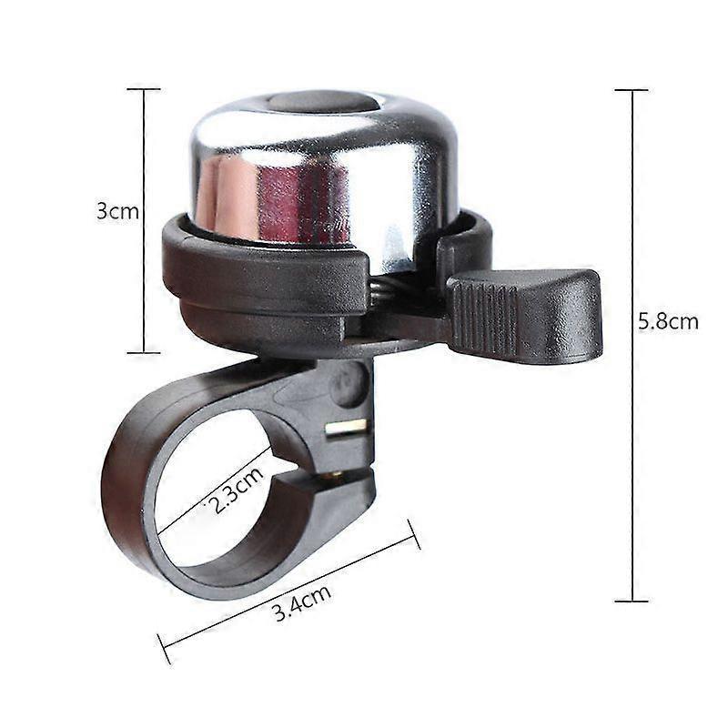 Crisp and Loud Mountain Bike Cycling Accessories Equipment Universal Mini Bell Pure Copper Scooter Bike Bells