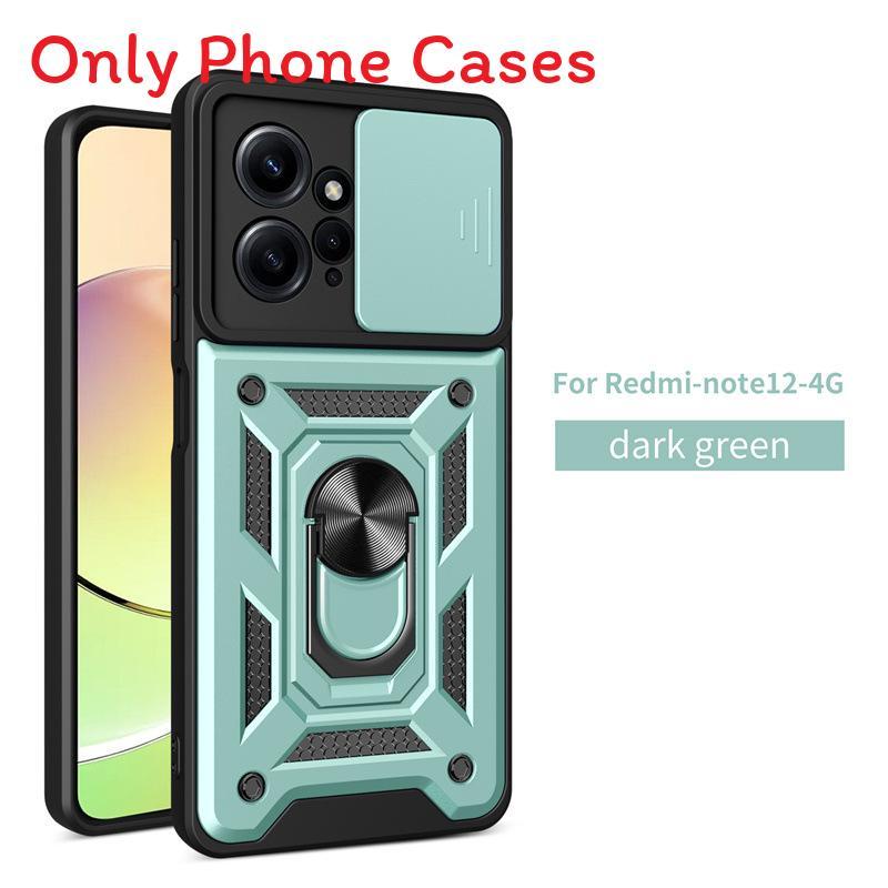 

Case With Stand Tpu Pc Metal Shockproof For Xiaomi Redmi Phones 13Pro зелений