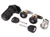 Ford Escort Ignition Switch + 2 Lock Inserts + Trunk Lock Set.