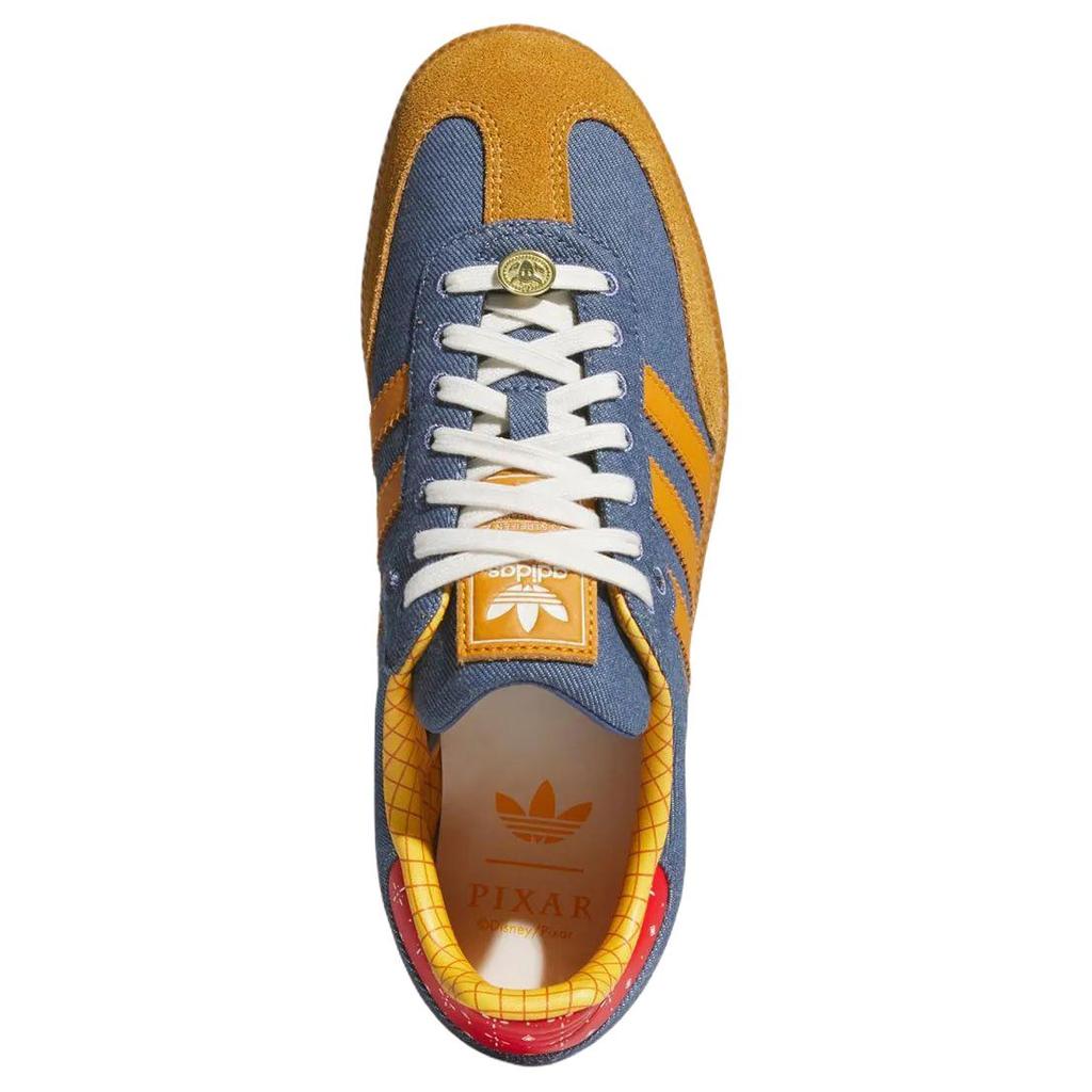 adidas Originals x TOY STORY Samba Scarpe da Ginnastica Esercito Tedesco Uomo Blu Giallo LA3984
