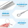 Cabinet Door Limiter Stainless Steel Door Connection Limiter Sturdy Door Restraint Accessories for Kitchen Wardrobe Bathroom